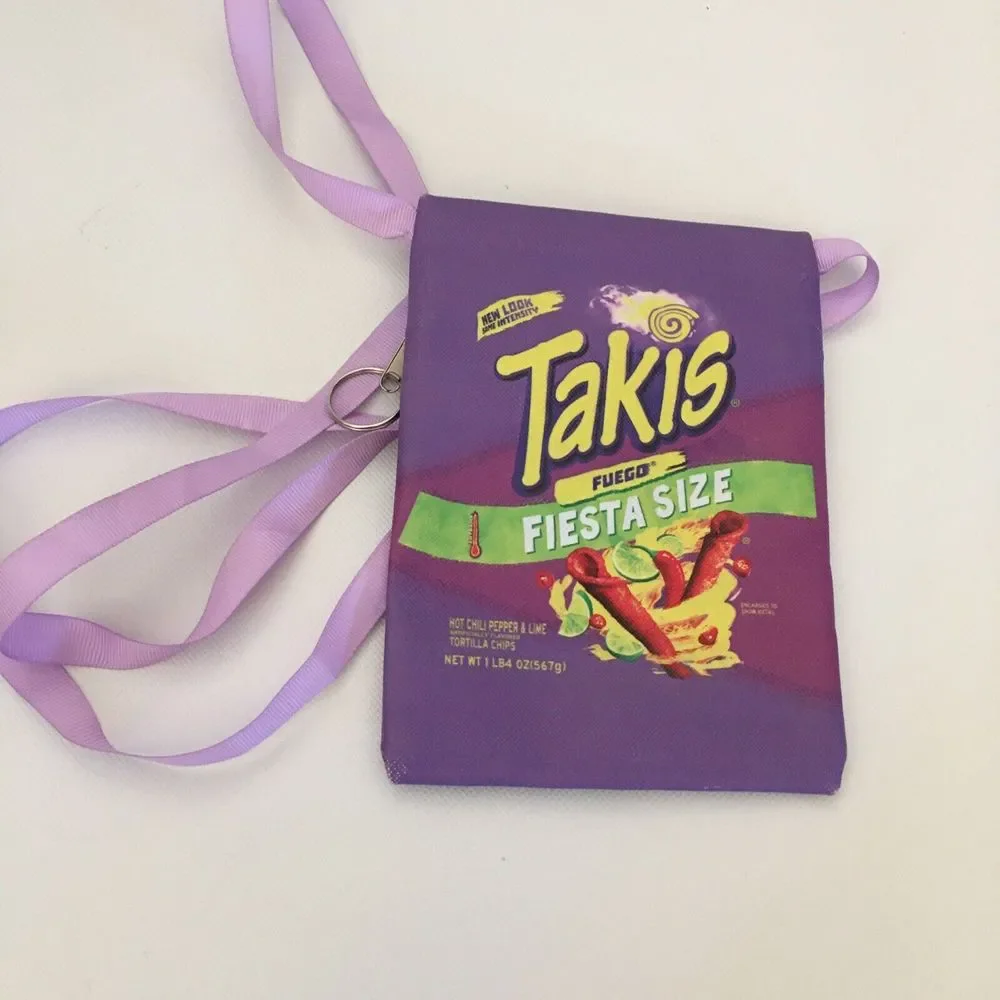 TAKIS FUEGO Crossbody bag/ Side bag 7x5” - Picture 2 of 4